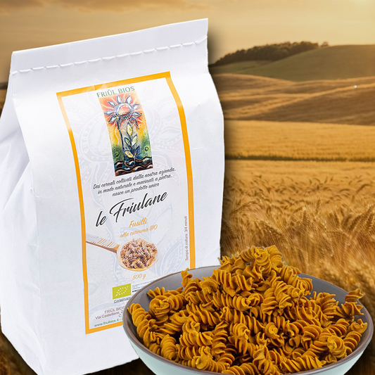 Fusilli Curcuma Biologica FriulBios